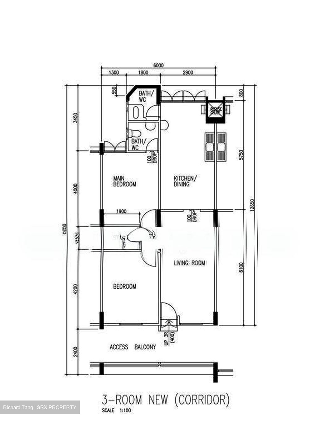 Blk 110 Jurong East Street 13 (Jurong East), HDB 3 Rooms #620226541